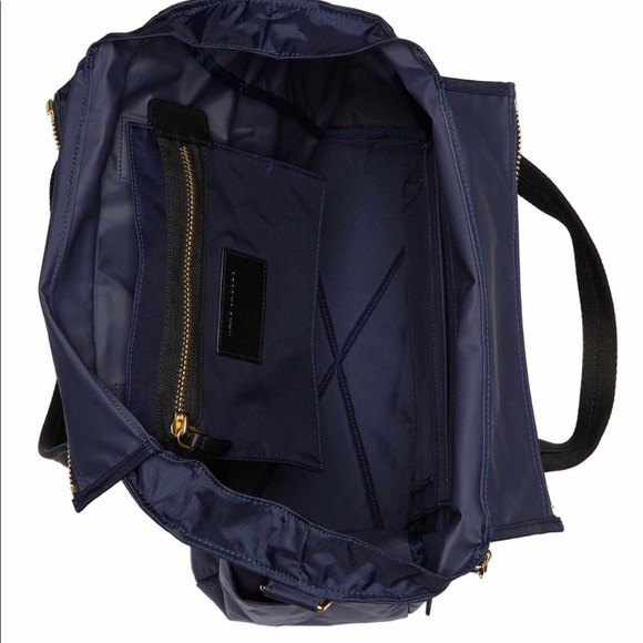 NWT MARC JACOBS NY DIAPER/BABY BAG MIDNIGHT BLUE - Picture 5 of 6